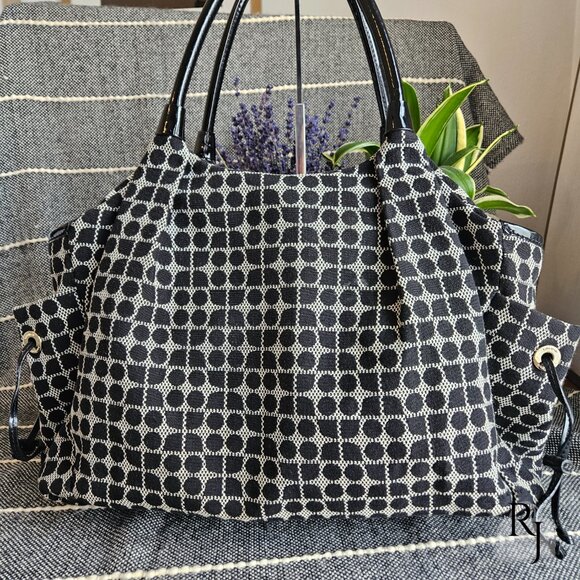 Kate Spade Classic Noel Henry Geometric Diaper Tote Bag - No Pad - Picture 2 of 16